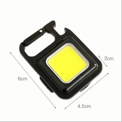 Mini LED Zaklamp Sleutelhanger 1800LM