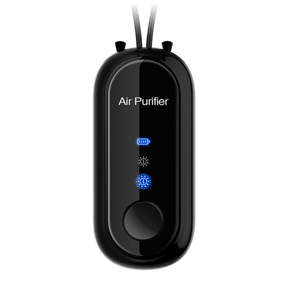 Mini Luchtreiniger Hanger Draagbaar USB-opladen