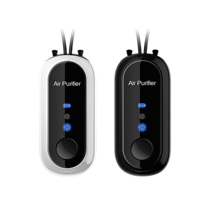 Mini Luchtreiniger Hanger Draagbaar USB-opladen