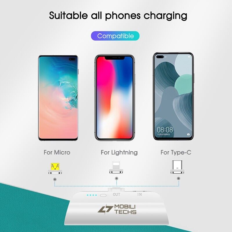 Mini Magnetische Powerbank Draagbaar
