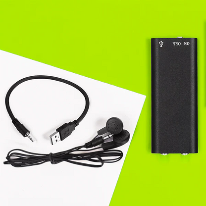 Mini Spraakgestuurde Recorder Draagbaar Audio-opnameapparaat