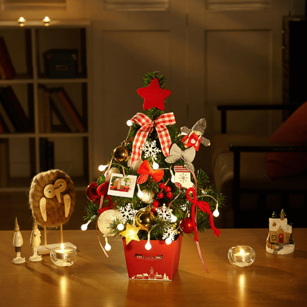 Mini Tafelboomverlichting Kerstdecoraties LED