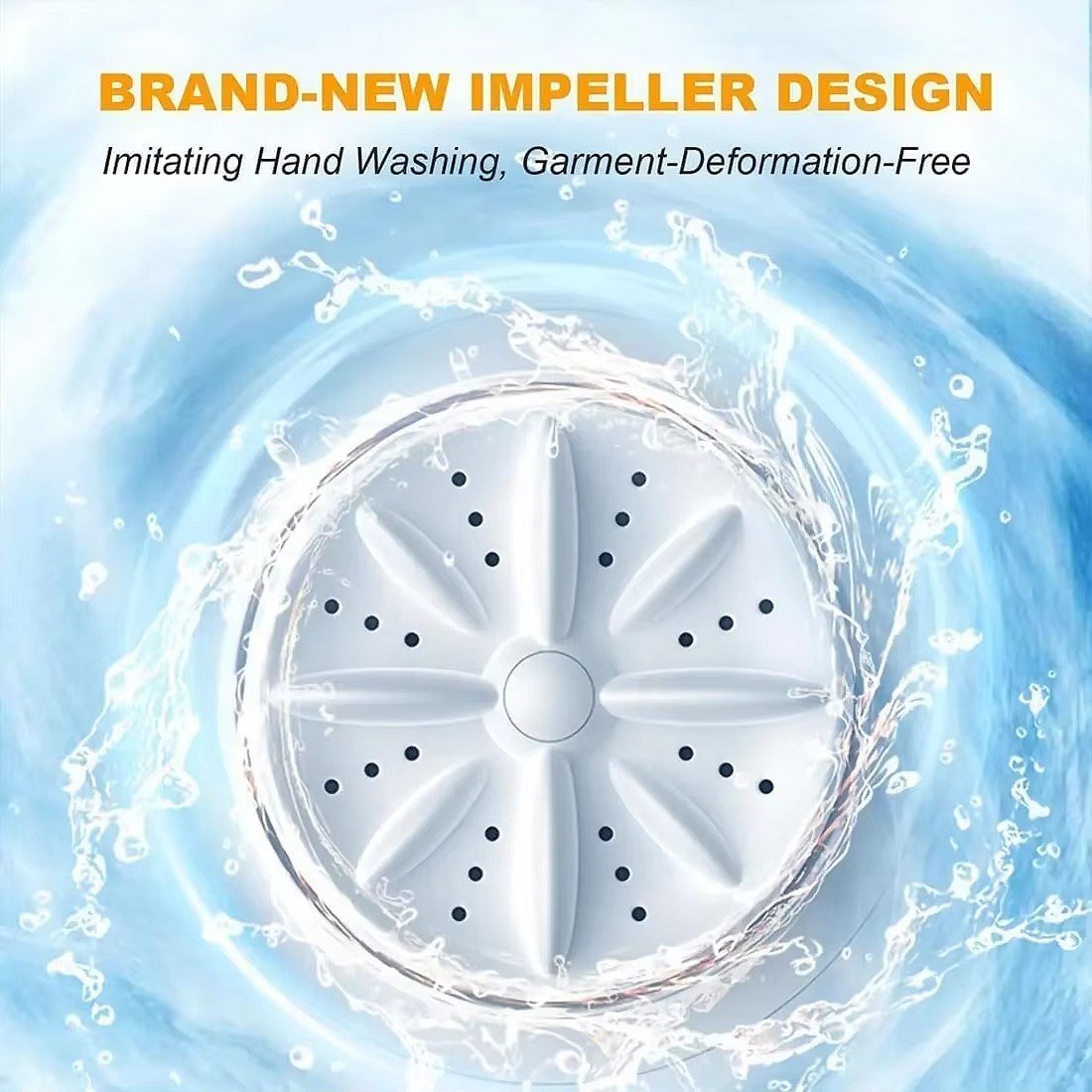 Mini Wasmachine Oplaadbaar