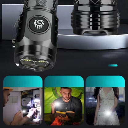 Mini-Zaklamp Drie-Ogen Monster