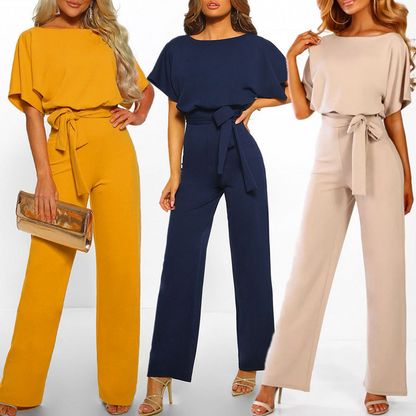 Jumpsuit Dames – Elegante jumpsuit met Gürtel voor casual en feestelijke gelegenheden
