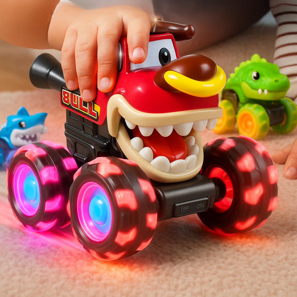 Monster Truck Speelgoed Lichtgevende Auto's Speelset Kinder Speelgoed