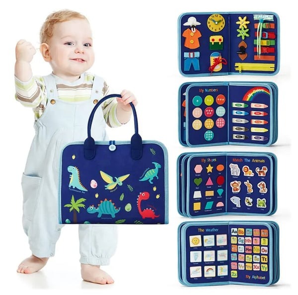 Montessori Activiteitenboek Vilt Drukboek Peuters Kleuters