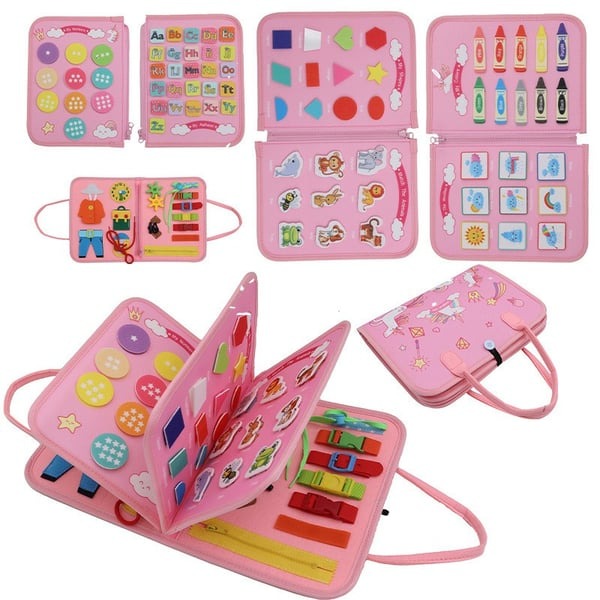 Montessori Activiteitenboek Vilt Drukboek Peuters Kleuters