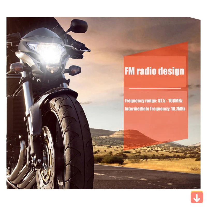 Motorfiets Bluetooth Speaker FM Radio