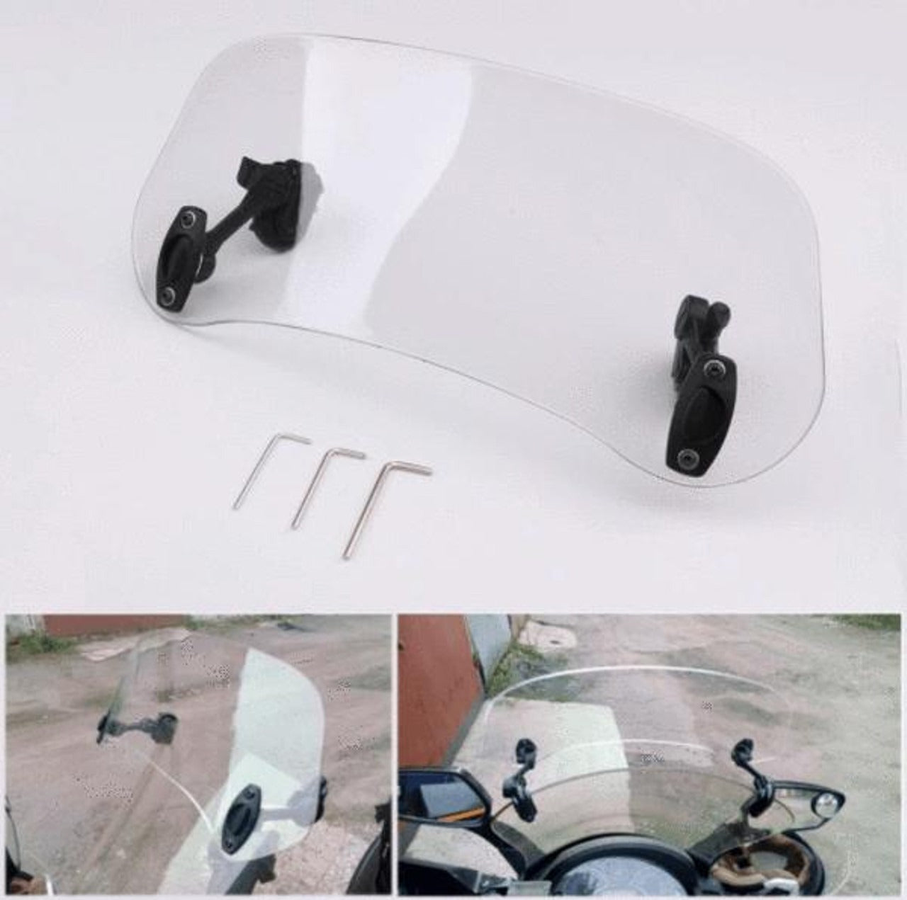Motorfiets Voorruitverlenging Accessoire