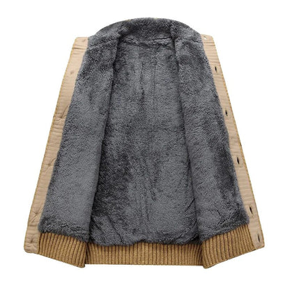 Heren vest met pluche voering – Gebreid warm en stijlvol voor elke gelegenheid
