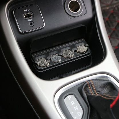 Munt Houder Auto Losse Muntopslag Gemakkelijke Toegang