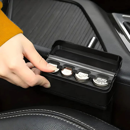 Munt Houder Auto Losse Muntopslag Gemakkelijke Toegang
