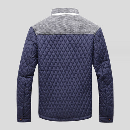 Heren Steppjacke – Warme gewatteerde jas voor heren met capuchon en trendy design