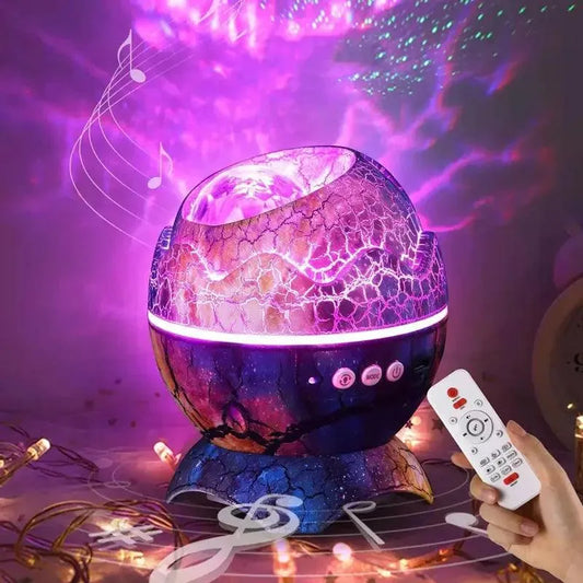 Nachtlamp Projector Luidspreker 3-in-1 LED Galaxy