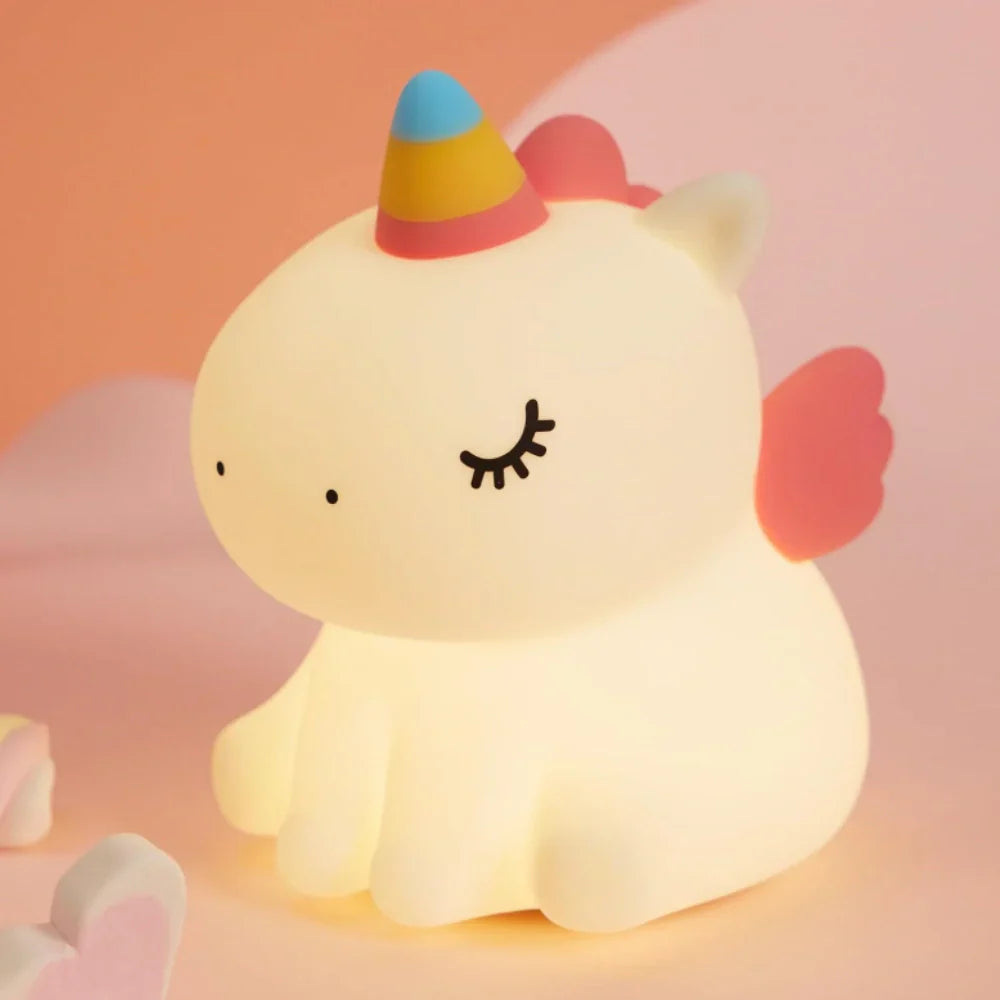 Nachtlampje Silicone Dier LED Bedlamp