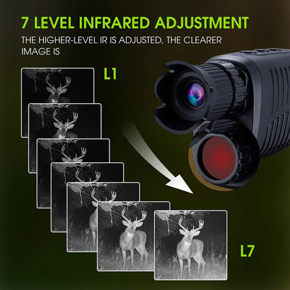 Nachtzicht Monoculair 10x42 Optisch Vergrotingsapparaat