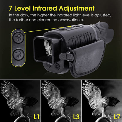 Nachtzicht Monoculair 10x42 Optisch Vergrotingsapparaat