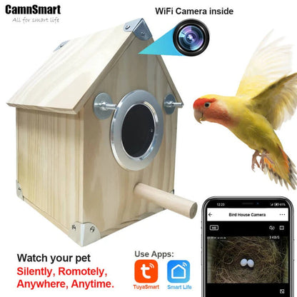 Nestcamera Vogelvoederhuis met Camera