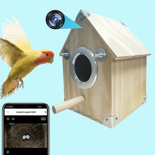 Nestcamera Vogelvoederhuis met Camera