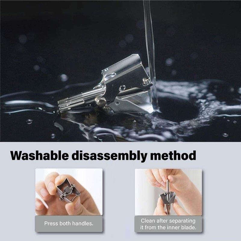 Neushaartrimmer Handmatig RVS Trimmer voor Mannen