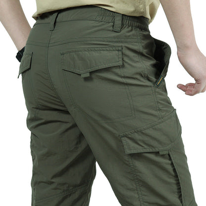Broek met veel zakken voor heren - Comfortabele en stijlvolle herenbroek met praktische zakken