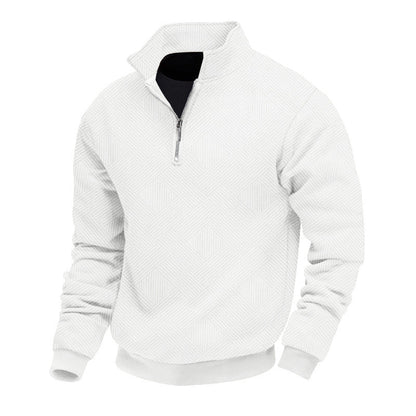 Pullover heren – Elegante pullover met halve rits, comfortabel en stijlvol