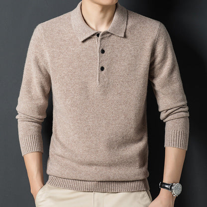 Polopullover heren – Stijlvolle en comfortabele trui van katoen voor casual gebruik