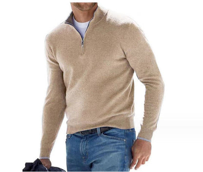 Pullover heren rits – Comfortabele trui met rits en moderne pasvorm