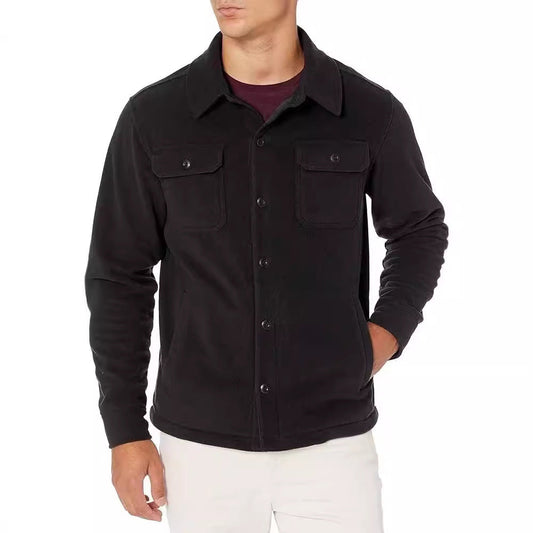 Heren Overhemd met Borstzakken – Stijlvol Button-Down Shirt van Katoen