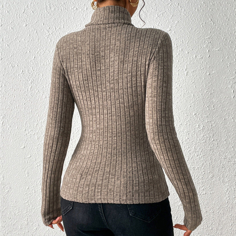 Coltrui Dames – Elegante Gebreide Trui voor Herfst en Winter Mode