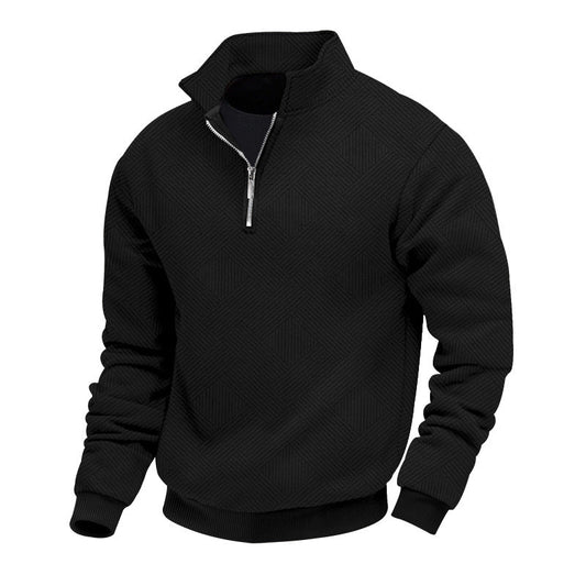 Pullover heren – Elegante pullover met halve rits, comfortabel en stijlvol