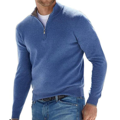 Pullover heren rits – Comfortabele trui met rits en moderne pasvorm