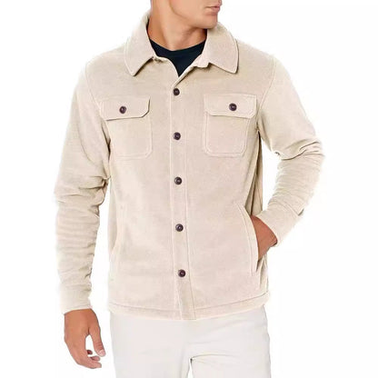 Heren Overhemd met Borstzakken – Stijlvol Button-Down Shirt van Katoen