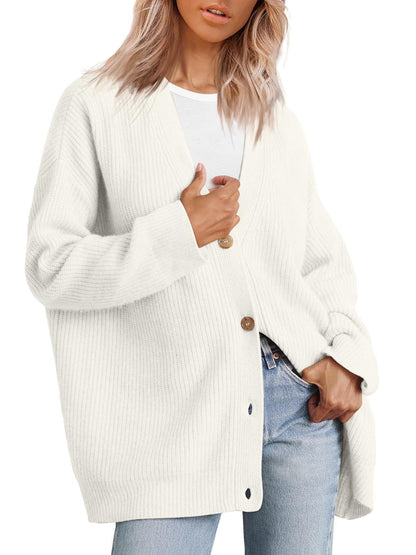 Dames vest met knoopsluiting – Stijlvol gebreid vest voor dames, casual en elegant