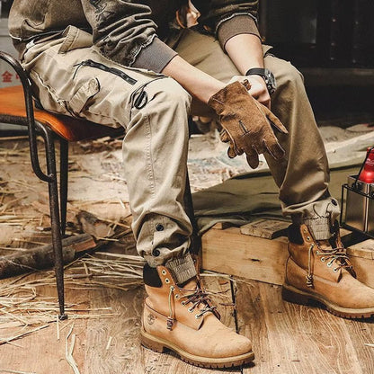 Cargobroeken heren – Comfortabele cargo pants met zakken voor casual gebruik