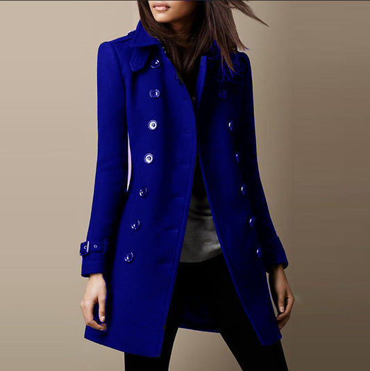 Trenchcoat Dames – Elegante lange jas van hoogwaardig materiaal voor elke gelegenheid