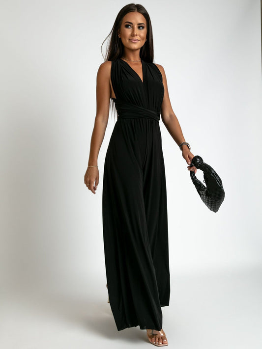 Mouwloze Jumpsuit Dames – Elegante jumpsuit zonder mouwen voor zomerfeest