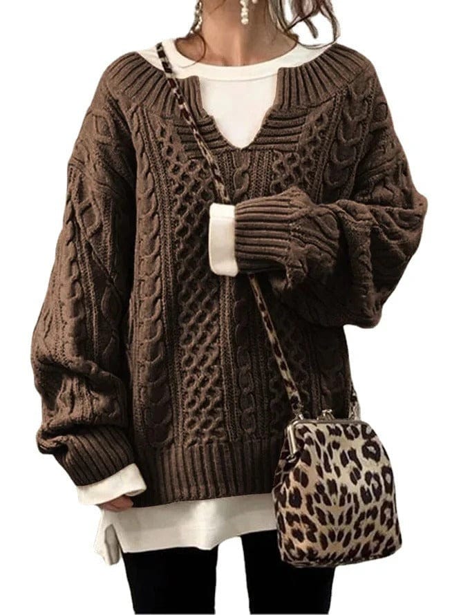 Casual Trui Dames – Comfortabele Trui van Katoen met Moderne Pasvorm