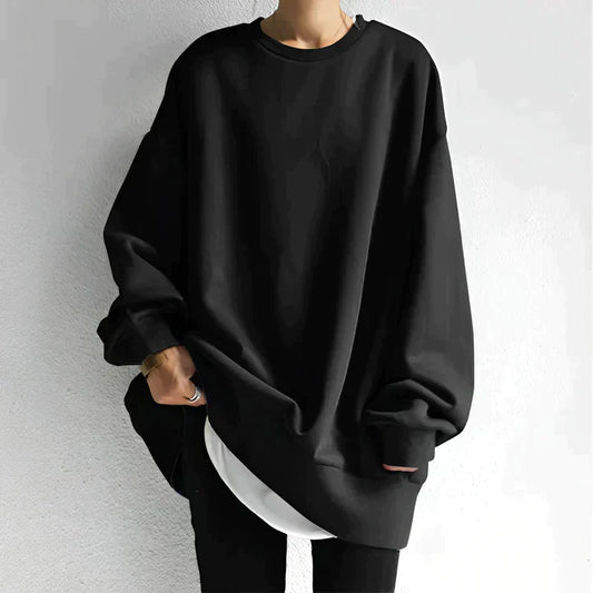 Oversized Trui Dames – Comfortabele Trui met Lange Mouwen en Zachte Stof