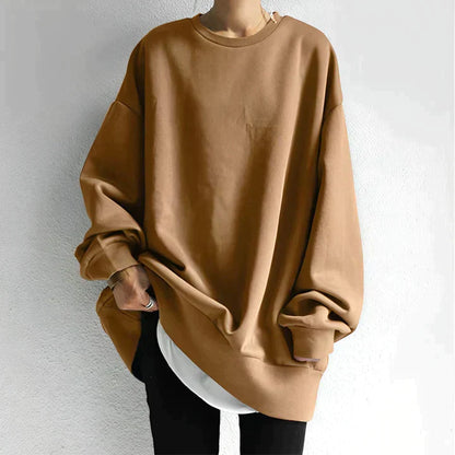 Oversized Trui Dames – Comfortabele Trui met Lange Mouwen en Zachte Stof