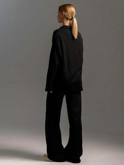Poloshirt dames lange mouwen – Stijlvolle en comfortabele outfit met broek