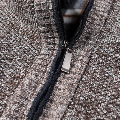 Heren gebreid vest met rits – Comfortabel en stijlvol vest voor elke gelegenheid
