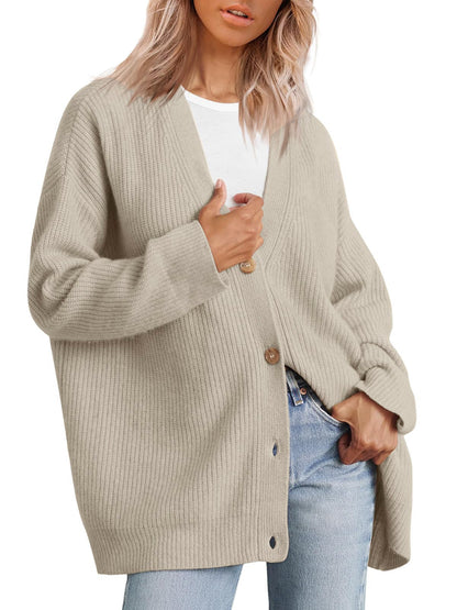 Dames vest met knoopsluiting – Stijlvol gebreid vest voor dames, casual en elegant