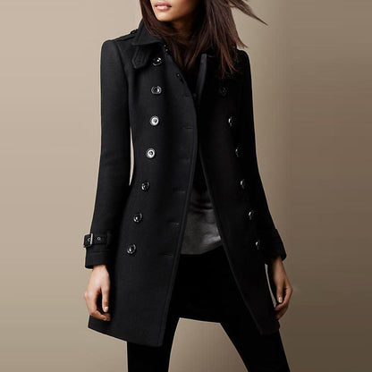 Trenchcoat Dames – Elegante lange jas van hoogwaardig materiaal voor elke gelegenheid