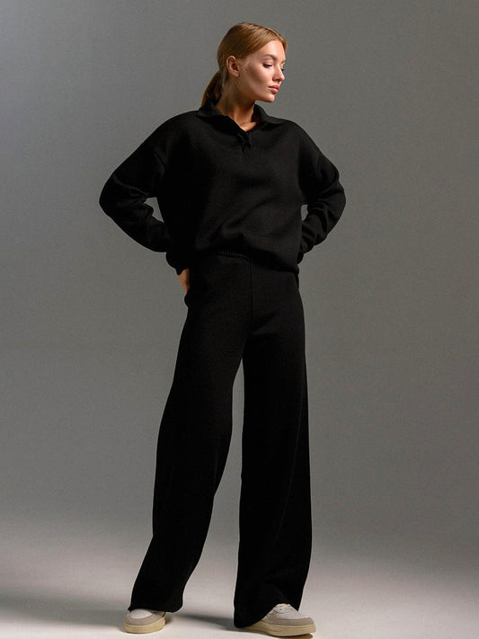 Poloshirt dames lange mouwen – Stijlvolle en comfortabele outfit met broek