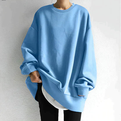 Oversized Trui Dames – Comfortabele Trui met Lange Mouwen en Zachte Stof