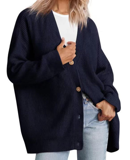 Dames vest met knoopsluiting – Stijlvol gebreid vest voor dames, casual en elegant