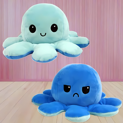 Omkeerbare Pluchen Octopus Knuffel Dier