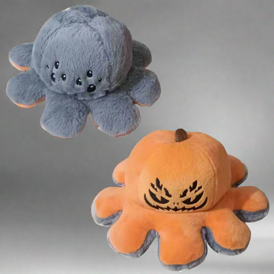 Omkeerbare Pluchen Octopus Knuffel Dier
